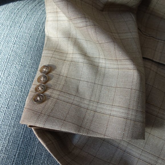 Marc Martin New York Silk and Wool Sport Blazer Size 38R - Picture 2 of 8